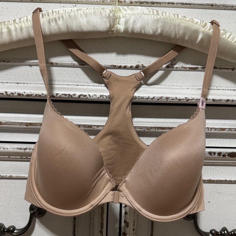 Victoria's Secret Nude/Tan Racerback T-Shirt Bra